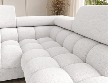 Feraria 6-personers boblende sovesofa med divan og chaiselong, opbevaring, højre - Royal 01 - Møbler - Sofaer - Sovesofaer