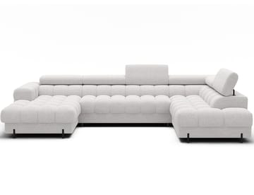 Feraria 6-personers boblende sovesofa med divan og chaiselong, opbevaring, højre - Royal 01 - Møbler - Sofaer - Sovesofaer