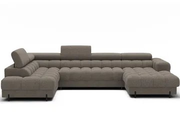 Feraria 6-personers Bubblig sovesofa med divan og chaiselong, opbevaring venstre - Royal 20 - Møbler - Sofaer - Sovesofaer
