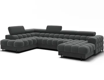 Feraria 6-personers Bubblig sovesofa med divan og chaiselong, opbevaring venstre - Sola 06 - Møbler - Sofaer - Sovesofaer