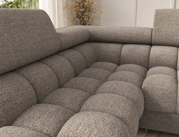 Feraria 6-personers Bubblig sovesofa med divan og chaiselong, opbevaring venstre - Royal 20 - Møbler - Sofaer - Sovesofaer