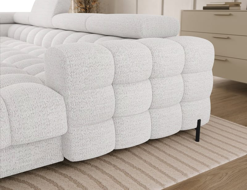 Feraria 6-personers Bubblig sovesofa med divan og chaiselong, opbevaring venstre - Royal 01 - Møbler - Sofaer - Sovesofaer
