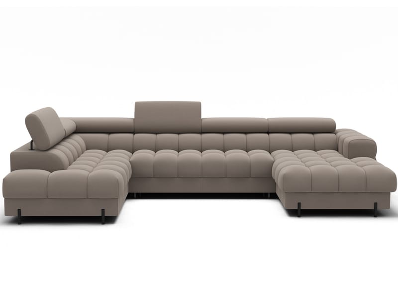 Feraria 6-personers Bubblig sovesofa med divan og chaiselong, opbevaring venstre - Sola 18 - Møbler - Sofaer - Sovesofaer