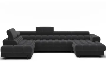 Feraria 6-personers Bubblig sovesofa med divan og chaiselong, opbevaring venstre - Royal 05 - Møbler - Sofaer - Sovesofaer