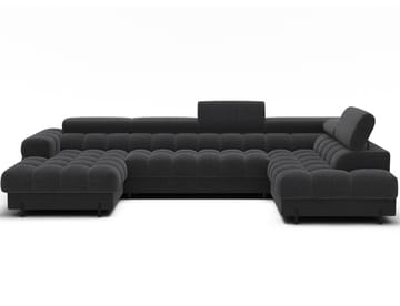 Feraria 6-personers boblende sovesofa med divan og chaiselong, opbevaring, højre - Royal 05 - Møbler - Sofaer - Sovesofaer