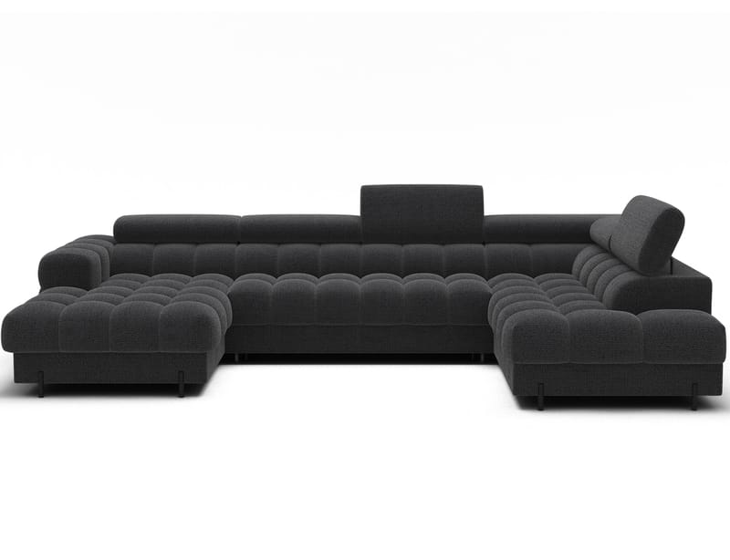 Feraria 6-personers boblende sovesofa med divan og chaiselong, opbevaring, højre - Royal 05 - Møbler - Sofaer - Sovesofaer