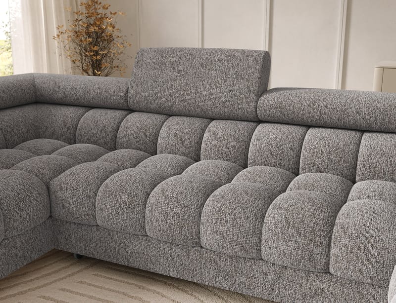 Feraria 6-personers Bubblig sovesofa med divan og chaiselong, opbevaring venstre - Pellerito 20 - Møbler - Sofaer - Sovesofaer