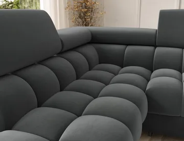 Feraria 6-personers Bubblig sovesofa med divan og chaiselong, opbevaring venstre - Sola 06 - Møbler - Sofaer - Sovesofaer