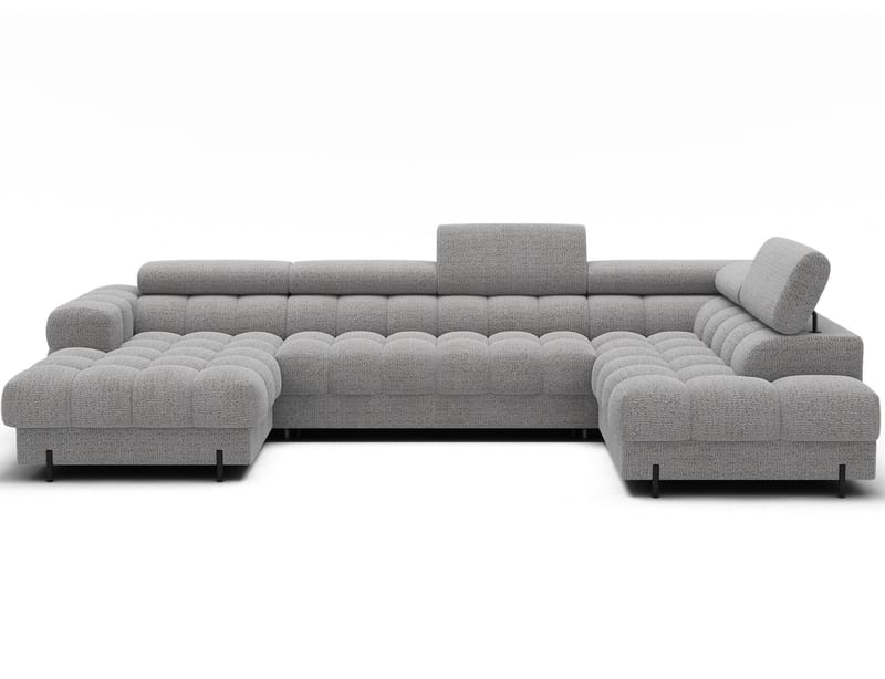Feraria 6-personers boblende sovesofa med divan og chaiselong, opbevaring, højre - Royal 03 - Møbler - Sofaer - Sovesofaer