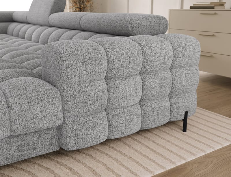Feraria 6-personers Bubblig sovesofa med divan og chaiselong, opbevaring venstre - Royal 03 - Møbler - Sofaer - Sovesofaer