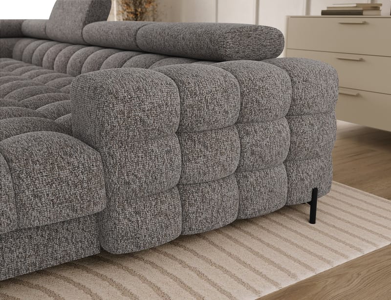 Feraria 6-personers Bubblig sovesofa med divan og chaiselong, opbevaring venstre - Pellerito 20 - Møbler - Sofaer - Sovesofaer
