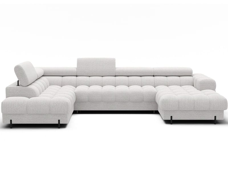 Feraria 6-personers Bubblig sovesofa med divan og chaiselong, opbevaring venstre - Royal 01 - Møbler - Sofaer - Sovesofaer