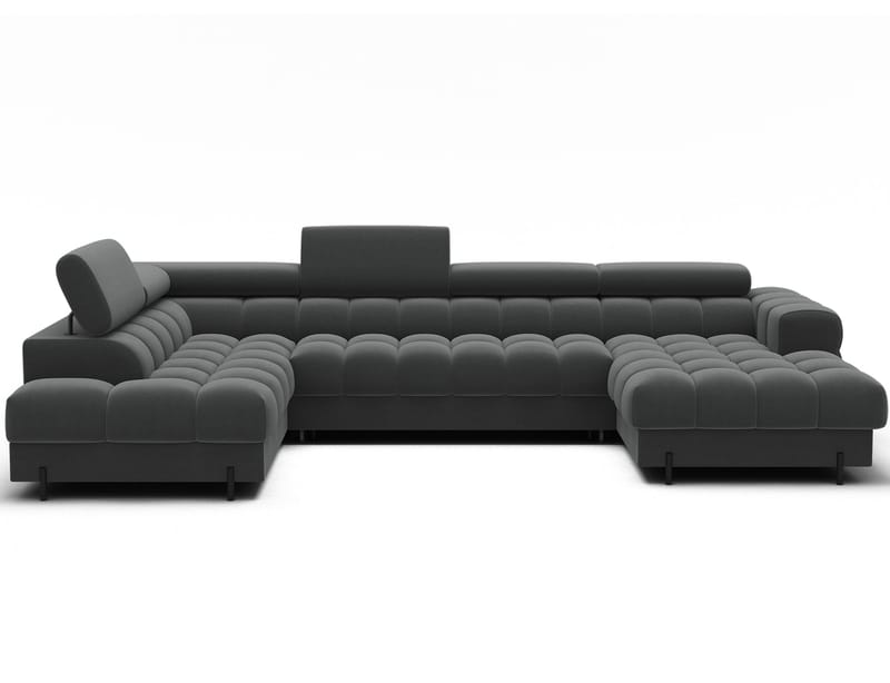 Feraria 6-personers Bubblig sovesofa med divan og chaiselong, opbevaring venstre - Sola 06 - Møbler - Sofaer - Sovesofaer