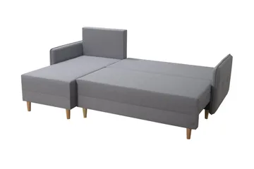 Fernisia Hjørnesovesofa - Grå - Møbler - Sofaer - Sovesofaer
