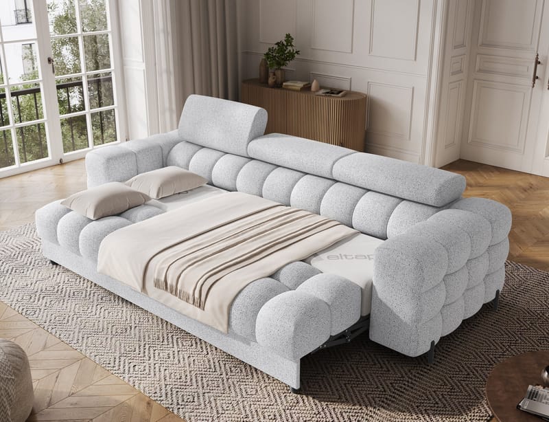Festello 3-personers boblende sovesofa - Coralline 01 - Møbler - Sofaer - Sovesofaer