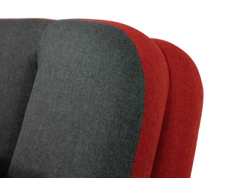Figurelle 2-personers Rektangulær Sovesofa med Opbevaring i Stof - Grå - Møbler - Sofaer - Sovesofaer