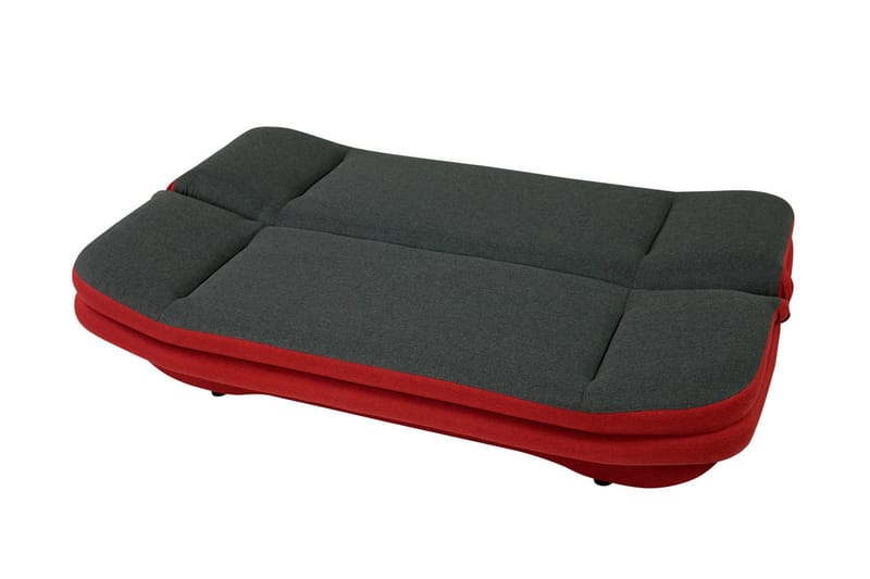 Figurelle 2-personers Foldbar Sovesofa 130x190 cm med Opbevaring i Fløjl - Gul - Møbler - Sofaer - Sovesofaer