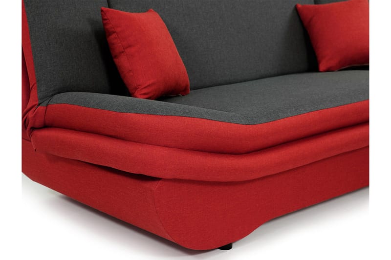 Figurelle 2-personers Foldbar Sovesofa 130x190 cm med Opbevaring i Fløjl - Gul - Møbler - Sofaer - Sovesofaer