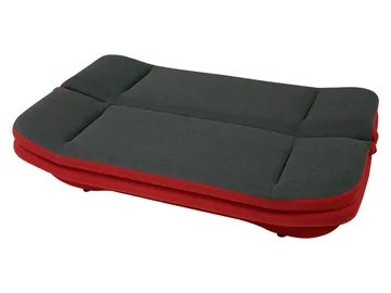Figurelle 2-personers Rektangulær Sovesofa med Opbevaring i Stof - Grå - Møbler - Sofaer - Sovesofaer
