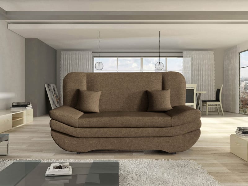 Figurelle Sovesofa 2-personers - Brun - Møbler - Sofaer - Sovesofaer