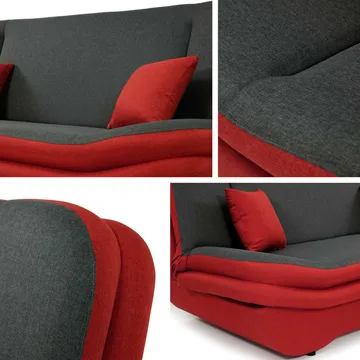 Figurelle Sovesofa 2-personers - Brun - Møbler - Sofaer - Sovesofaer