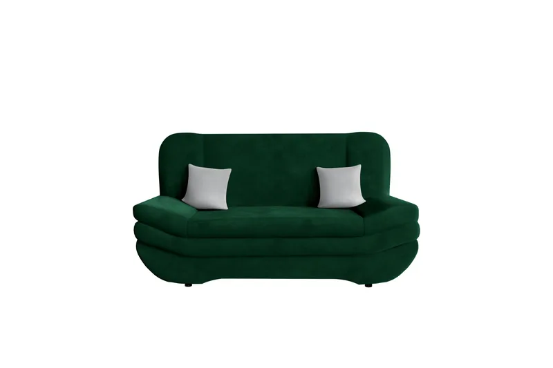 Figurelle Sovesofa 3-personers - Grøn - Møbler - Sofaer - Sovesofaer