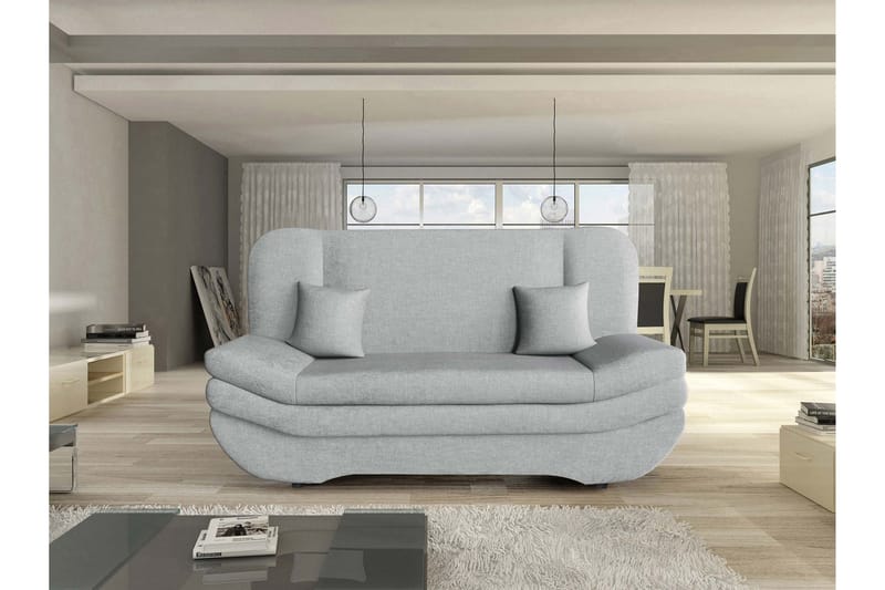 Figurelle Sovesofa 3-personers - Grå - Møbler - Sofaer - Sovesofaer
