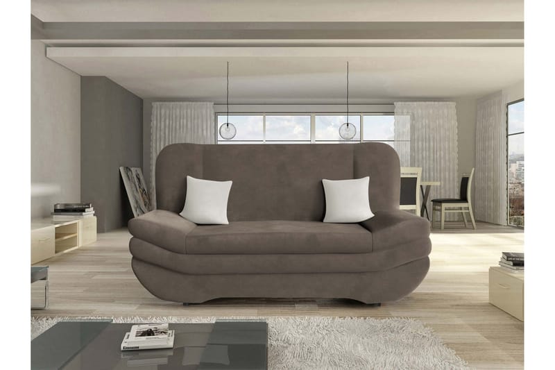 Figurelle Sovesofa 3-personers - Brun - Møbler - Sofaer - Sovesofaer