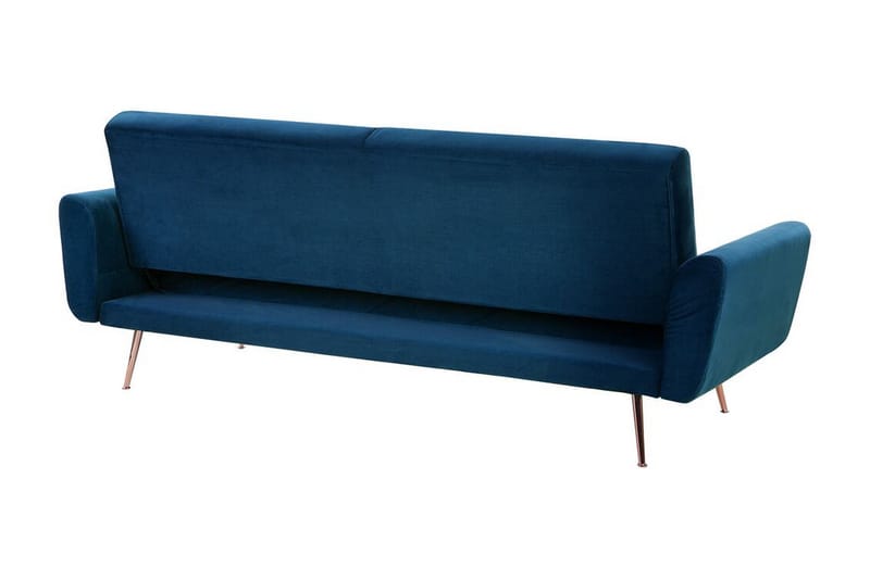 Filia Sovesofa 3-personers - Blå/Kobber - Møbler - Sofaer - Sovesofaer