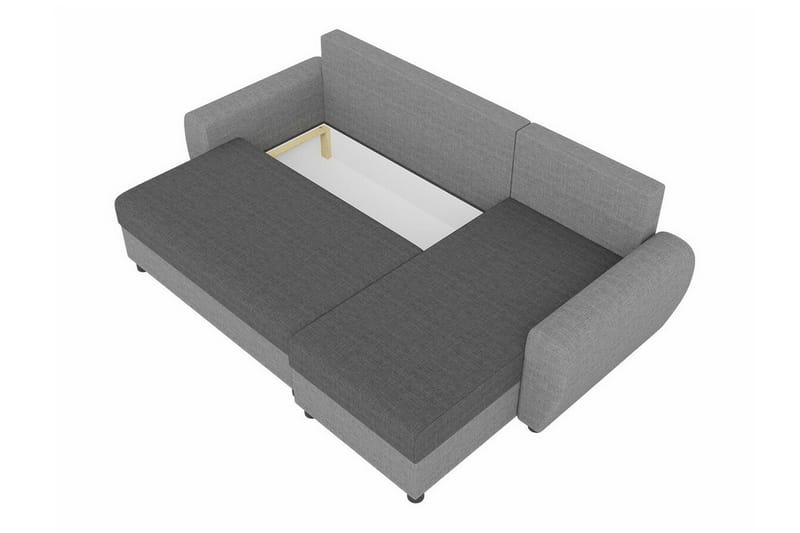 Fionara 3-personers hjørnesofaseng - Beige - Sovesofaer - Hjørnesovesofa