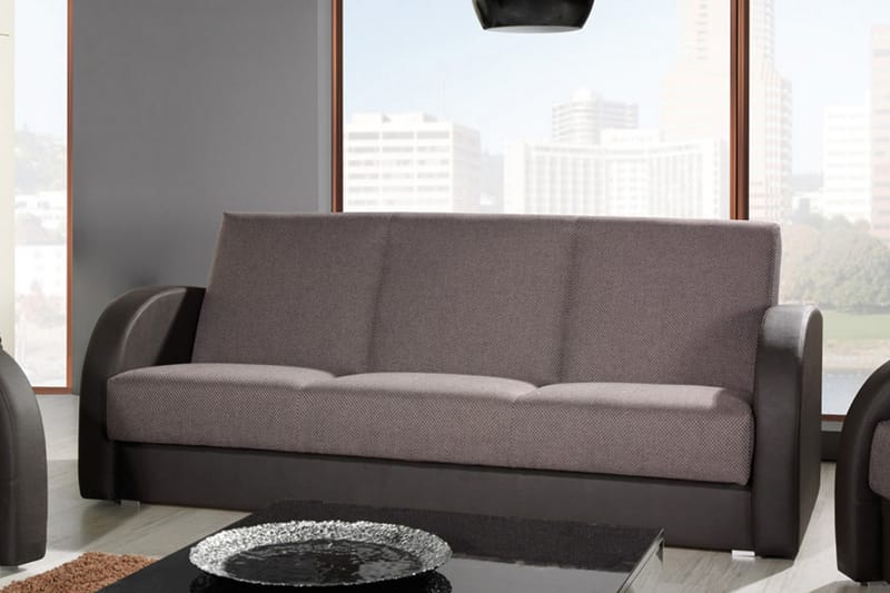 Firkantet sovesofa 222x90x88 cm - Møbler - Sofaer - Sovesofaer