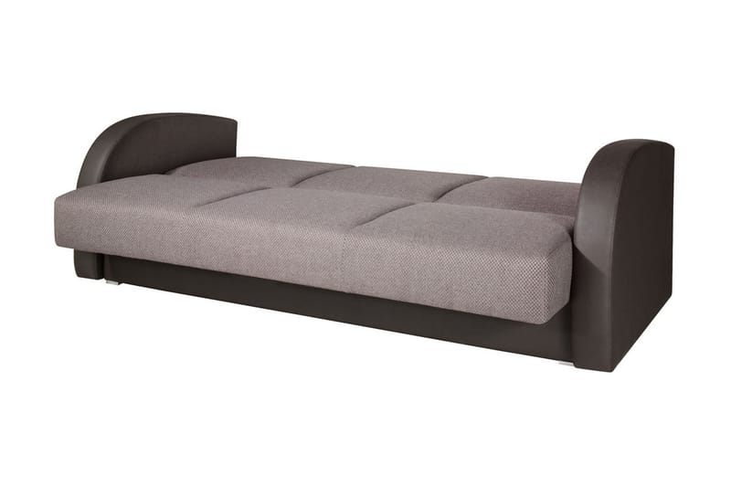 Firkantet sovesofa 222x90x88 cm - Sovesofaer - Lædersofaer - 3 personers sovesofa