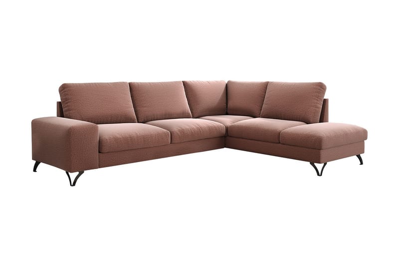 Flavio Hjørnesovesofa 293x214x91 cm - Brun - Sovesofaer - Hjørnesovesofa