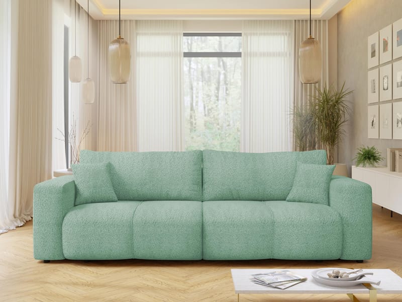 Flo Sovesofa 3-personers - Hvid - Møbler - Sofaer - Sovesofaer