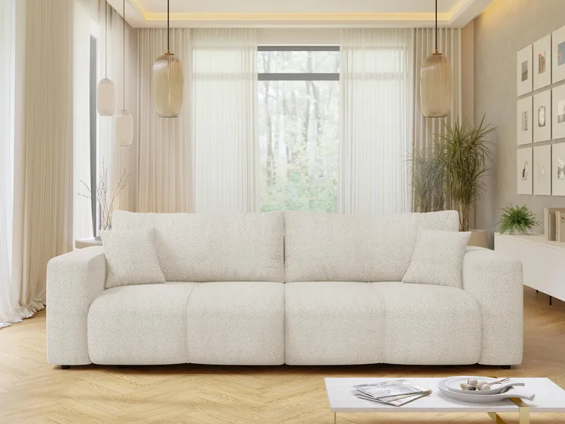 Flo Sovesofa 3-personers - Hvid - Møbler - Sofaer - Sovesofaer