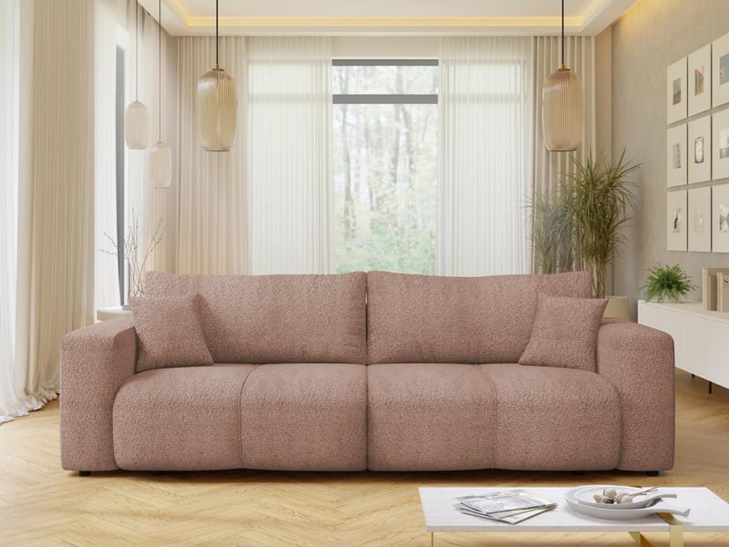 Flo Sovesofa 3-personers - Hvid - Møbler - Sofaer - Sovesofaer