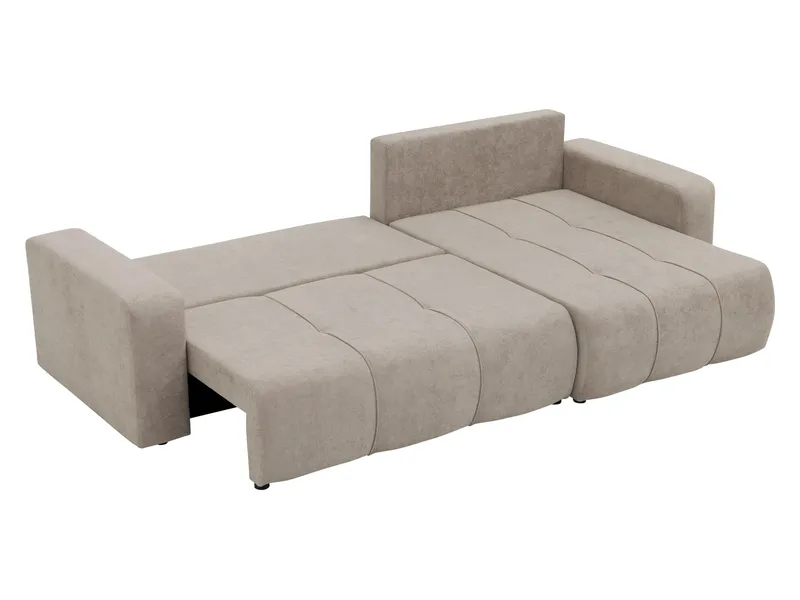 Flo Sovesofa med chaiselong 3-personers - Brun - Møbler - Sofaer - Sovesofaer