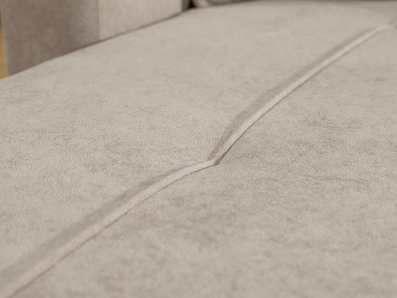 Flo Sovesofa med chaiselong 3-personers - Grå - Møbler - Sofaer - Sovesofaer