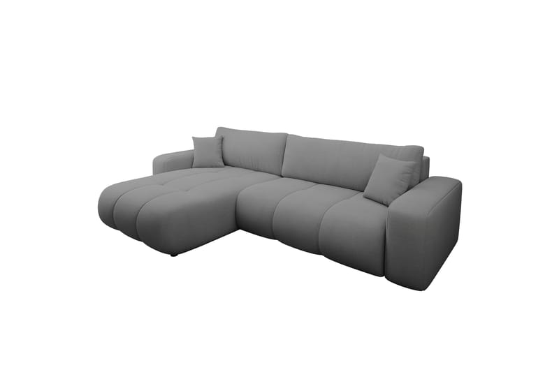 Flo Sovesofa med Chaiselong 3-personers - Grå - Møbler - Sofaer - Sovesofaer