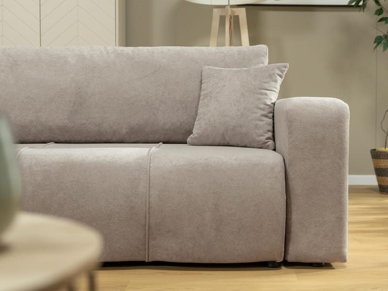 Flo Sovesofa med chaiselong 3-personers - Hvid - Møbler - Sofaer - Sovesofaer