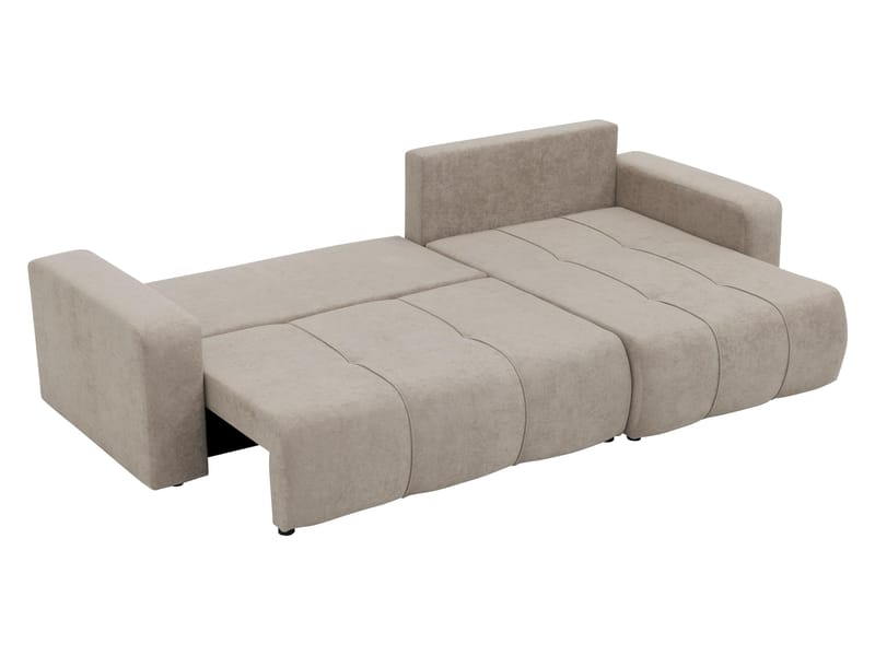 Flo Sovesofa med chaiselong 3-personers - Hvid - Møbler - Sofaer - Sovesofaer