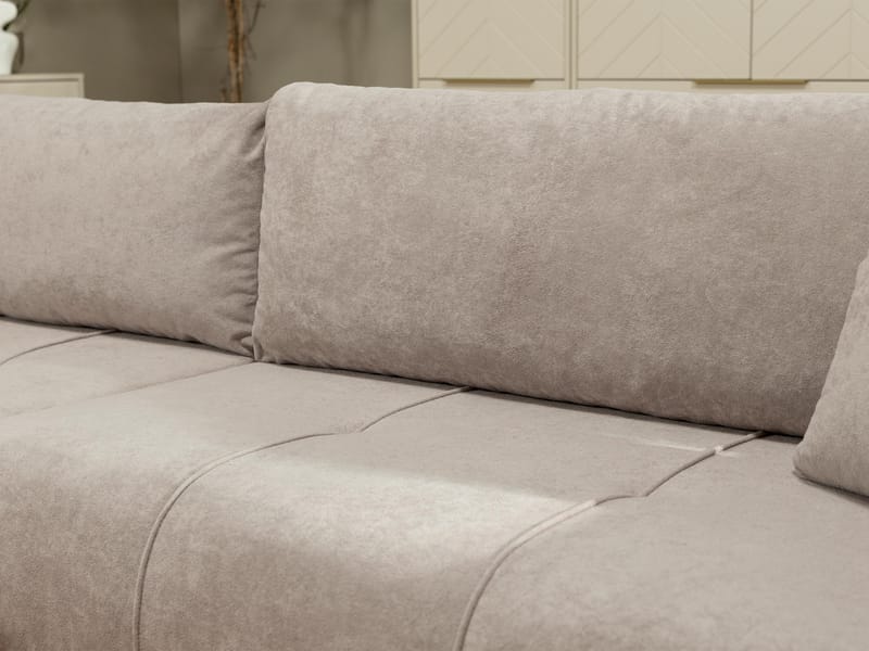 Flo Sovesofa med chaiselong 3-personers - Hvid - Møbler - Sofaer - Sovesofaer