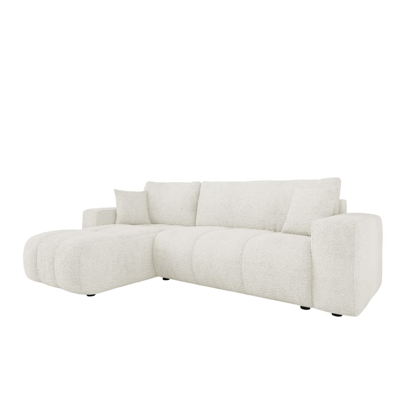 Flo Sovesofa med chaiselong 3-personers - Hvid - Møbler - Sofaer - Sovesofaer