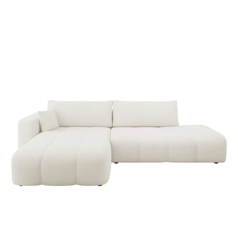 Flo Sovesofa med chaiselong 4-personers - Hvid - Møbler - Sofaer - Sovesofaer
