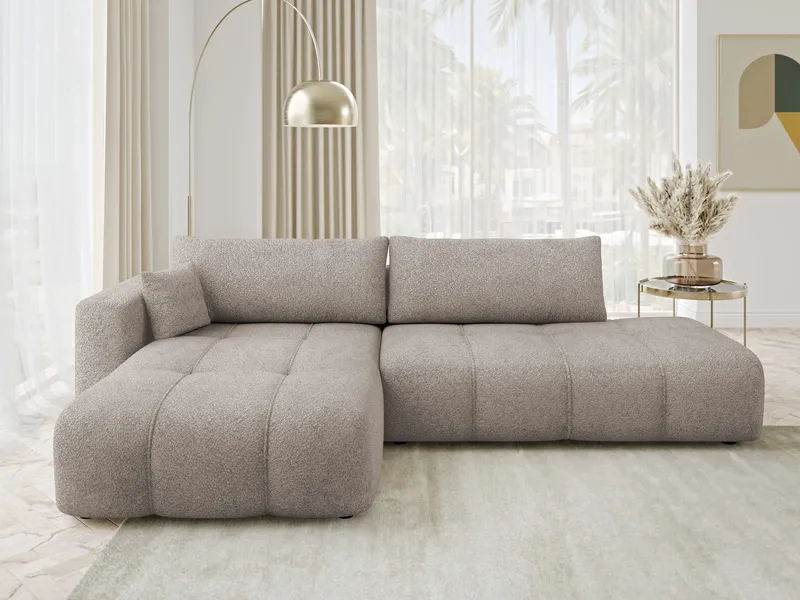 Flo Sovesofa med chaiselong 4-personers - Hvid - Møbler - Sofaer - Sovesofaer
