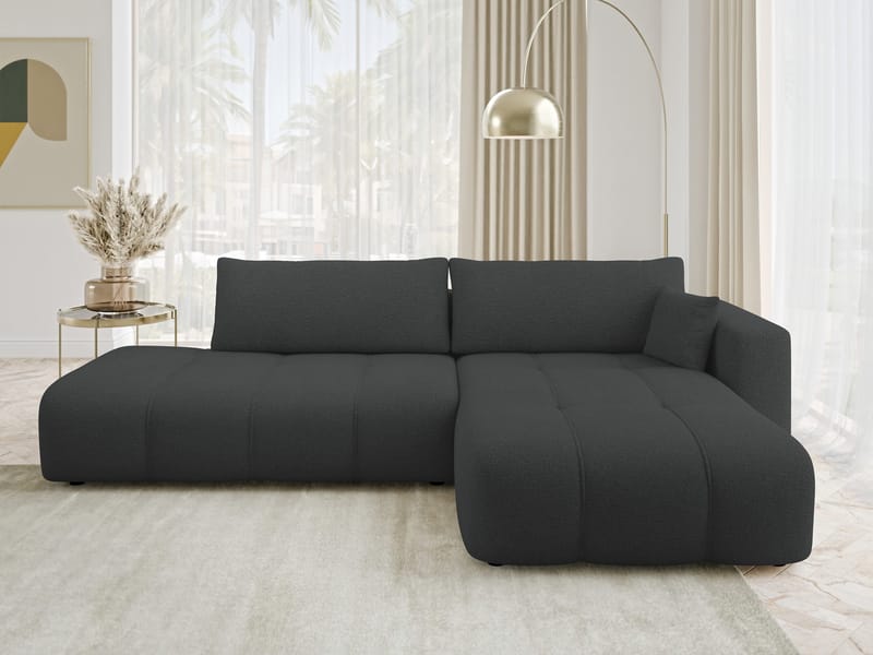 Flo Sovesofa med chaiselong 4-personers - Hvid - Møbler - Sofaer - Sovesofaer