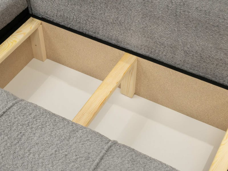 Flo Sovesofa med chaiselong 4-personers - Hvid - Møbler - Sofaer - Sovesofaer