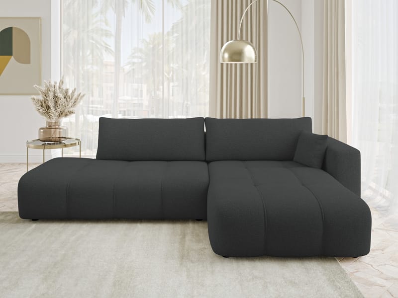 Flo Sovesofa med chaiselong 4-personers - Hvid - Møbler - Sofaer - Sovesofaer