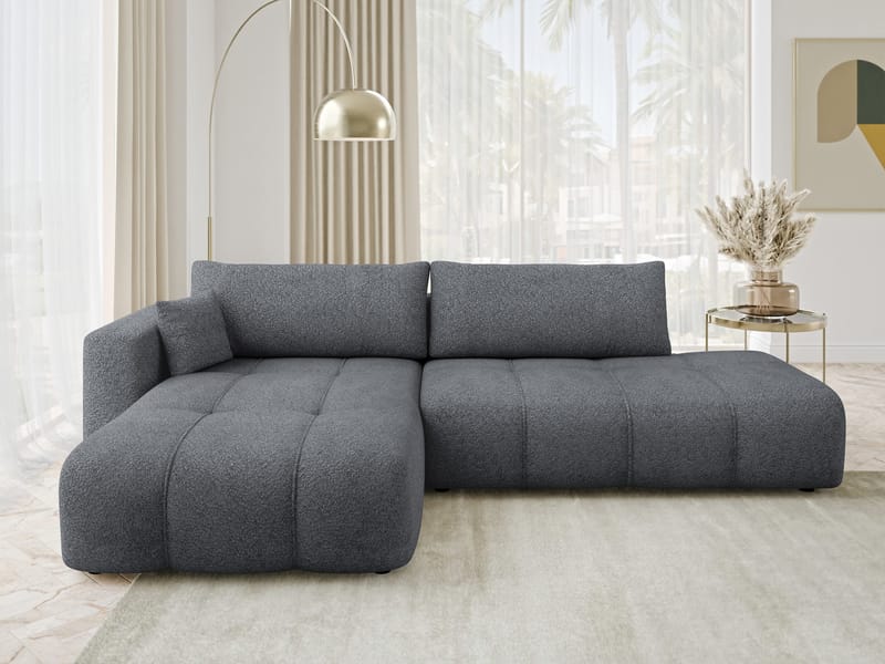 Flo Sovesofa med chaiselong 4-personers - Hvid - Møbler - Sofaer - Sovesofaer