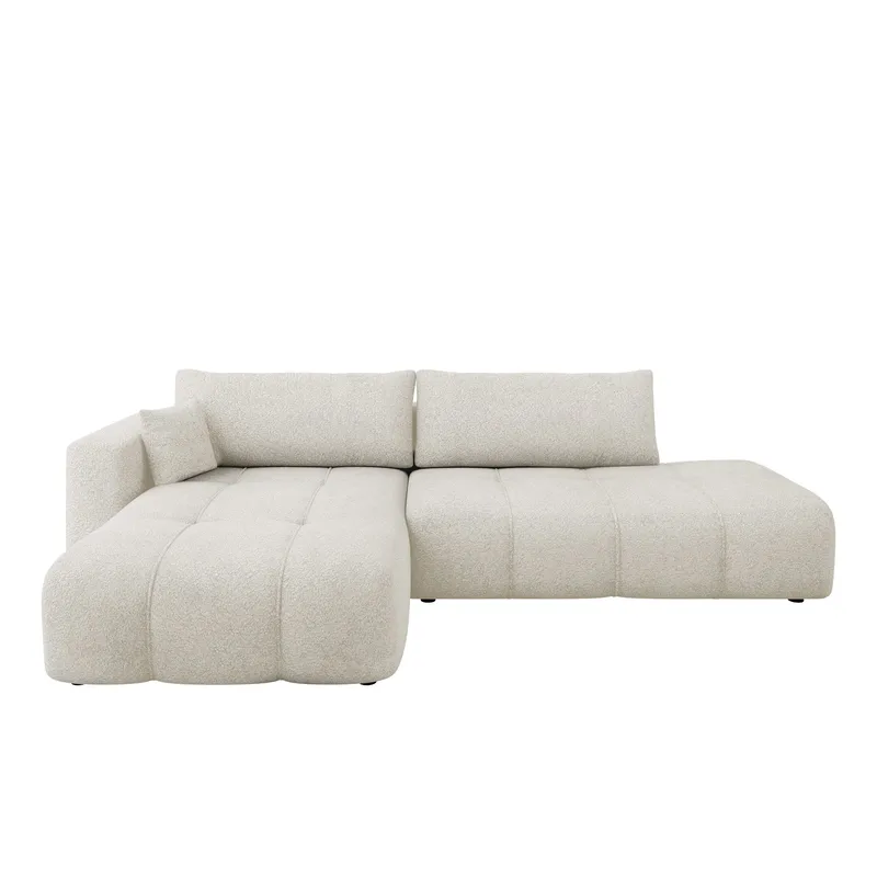 Flo Sovesofa med chaiselong 4-personers - Hvid - Møbler - Sofaer - Sovesofaer
